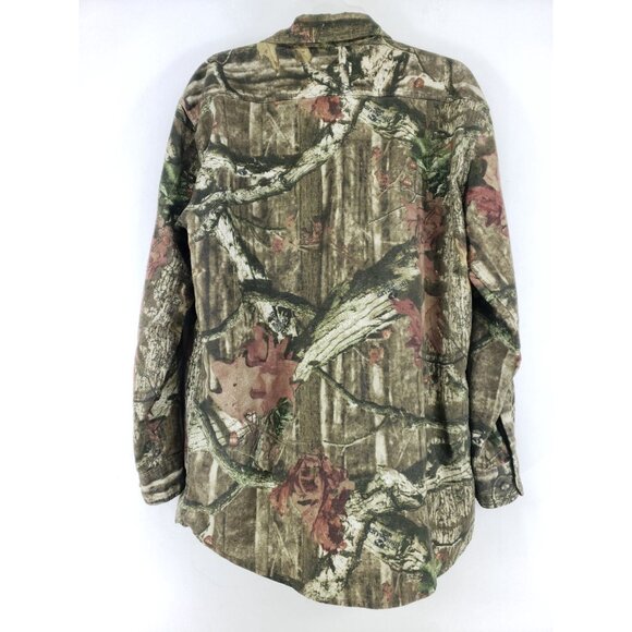 Mossy Oak Hunting Shirt Men's Size Medium Break Up Camo - Picture 2 of 6